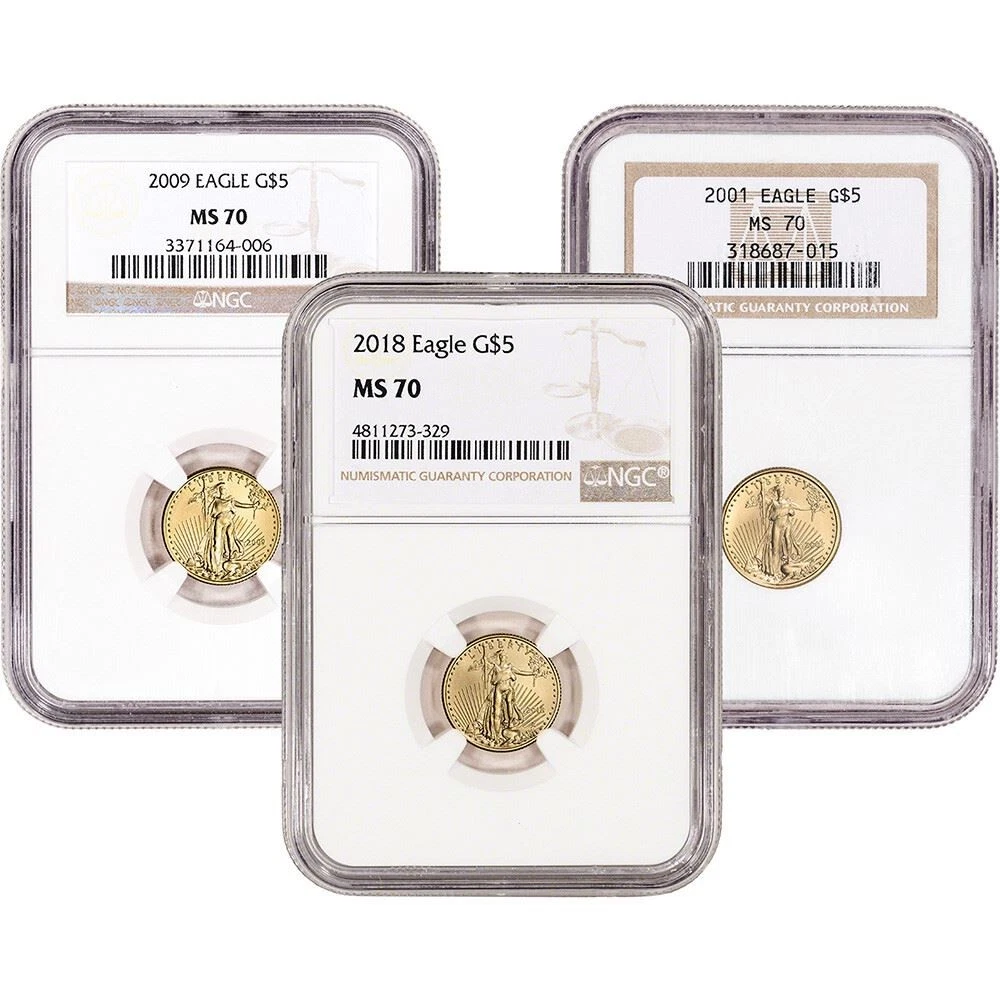 MS 70 American Eagle 1/10oz Gold Bullion Coins for sale | eBay