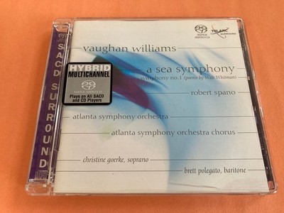 Vaughan Williams   A Sea Symphony SACD 2002 Telarc Atlanta Symphony Spano