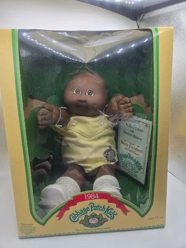 1984 Original Cabbage Patch Doll in Original Box - Never Out Of Box - Jonathon R