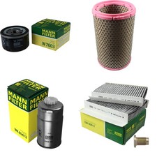 MANN-FILTER Inspektionspaket Filterset für Alfa Romeo 156 Sportwagon 1.9 JTD