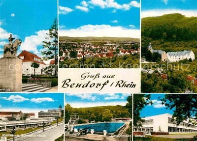 Bendorf Rhine School Swimming Pool Hospital and Nurse House Park