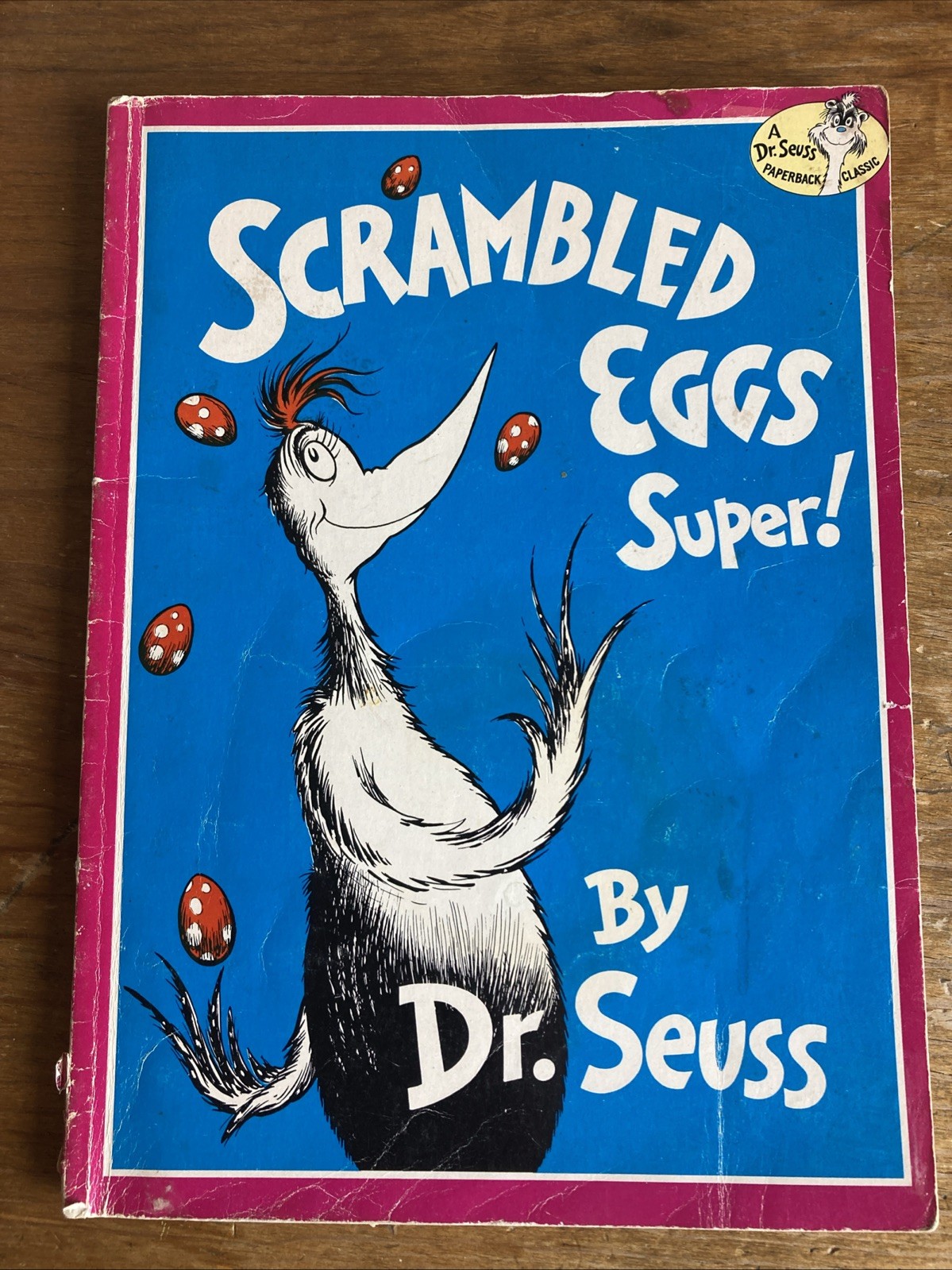 Scrambled Eggs Super, Dr. Seuss Paperback, 1953, Random House, Broken Binding