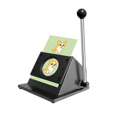 1.26"/32mm Button Paper Cutter, 1.73  /44mm Diameter Circle Cutter Circle Punc...
