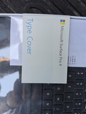 Genuine OEM Microsoft Surface Black Type Cover for Pro 3,4 QC7-00001 Used