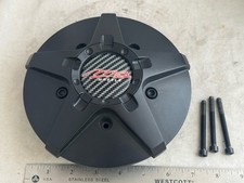 Mb Motorsports Wheel Tko Rim Hub Cover Black Center 5x127 5x114.3 Cap C-358-1