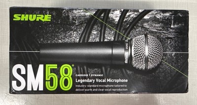 Shure SM58S Dynamic Vocal Microphone with On/Off Switch