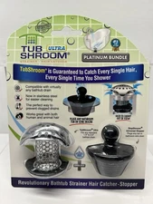 Tubshroom Ultra Revolutionary Bath Tub Drain Protector Hair