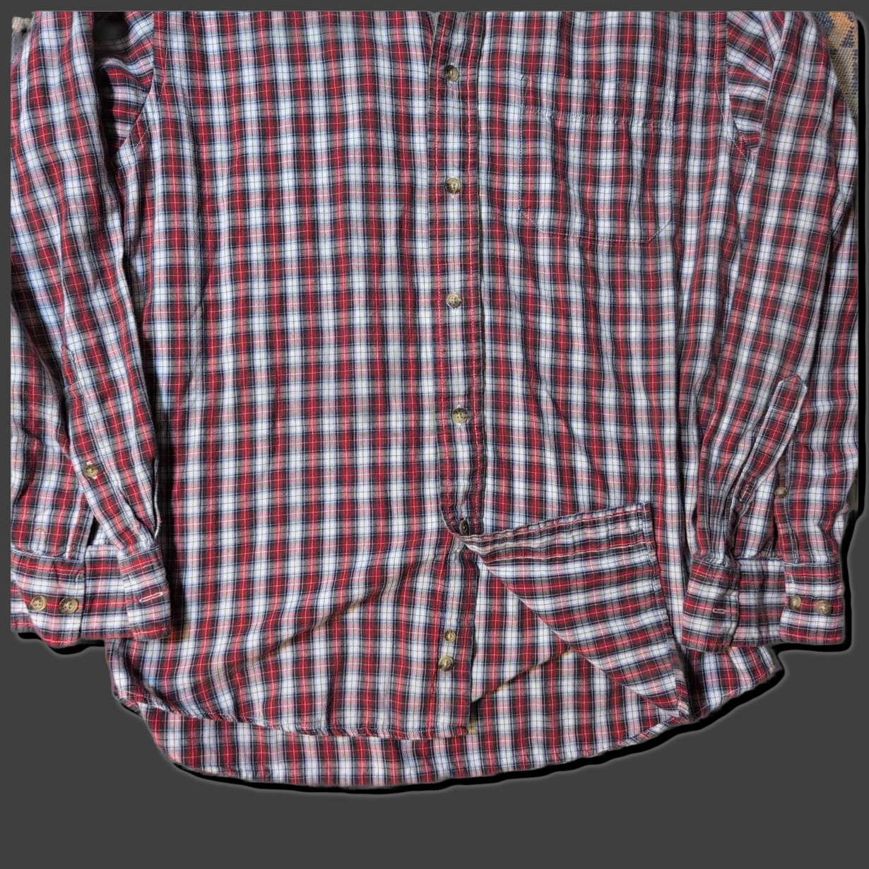 Pendleton Medium Oxford Cloth Button Down Shirt -… - image 3