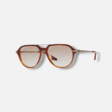 Barton Perreira Unisex Brown Dunn Sunglasses 55-16-145