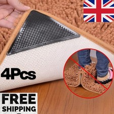 4 Rug Gripper Anti Slip Tape Carpet Mat Grip NonSlip Wooden Floor Rug Underlay
