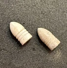 Nice Pair Confederate .58 .54 Bullet Charleston Arsenal Hi-Base Greensboro NC SC
