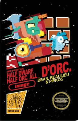 DORC #1 TRISH FORSTNER 8 BIT VARIANT LTD /250 PRESALE 3/18 FOIL SIGNED 