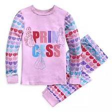 NWT Disney Store Sz 5 6 7 8 10 Princess PJ PALS for Girls Pajamas NEW