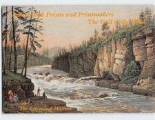 Cartolina Rapids on the Hudson at Adley's dipinto di Jacques-Gerard Milbert