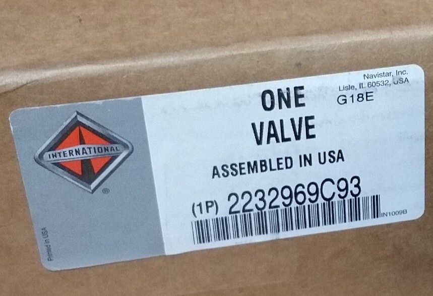 Genuine OEM International Bus Heater Control Ball Valve Assembly 2232969C93