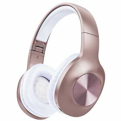 LETSCOM H10 Bluetooth Headphones Over The Ear Deep Bass Hi-Fi Sound Built-in Mic