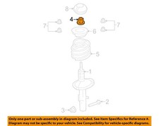 FORD OEM 07-19 C-Max Front Suspension Struts Components-Top Nut W713968S440