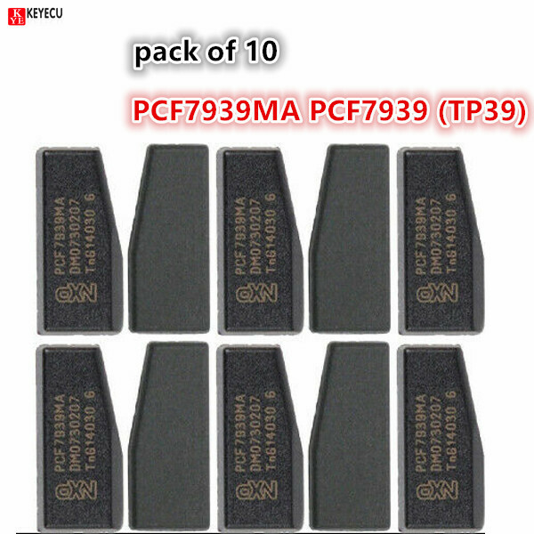 10 x Original Transponder PCF7939MA PCF7939 (TP39) Blank Chips For