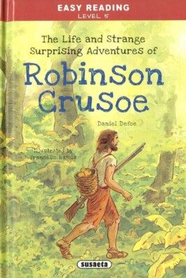 Libro Easy Reading Nivel 5 Robinson Crusoe 72 paginas idioma Ingles Susaeta