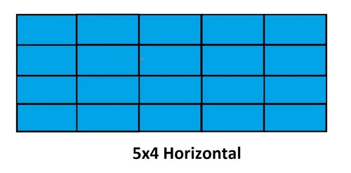 4x5 Horizontal Photovoltaik PV Freiland Unterkonstruktion Montagesystem Freiland - Bild 2 von 3