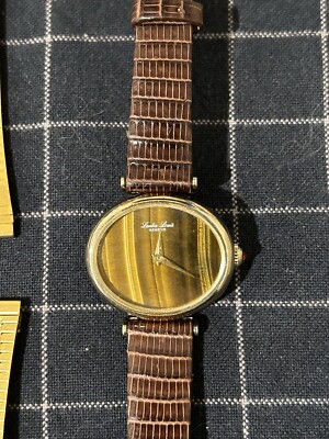 Vintage Leuba Louis Tiger Eye One Of A Kind