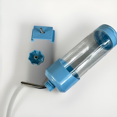 VANNON Pet Flat-Bac Water Bottle for Small Animals /Hamsters Blue - 23 oz |  eBay