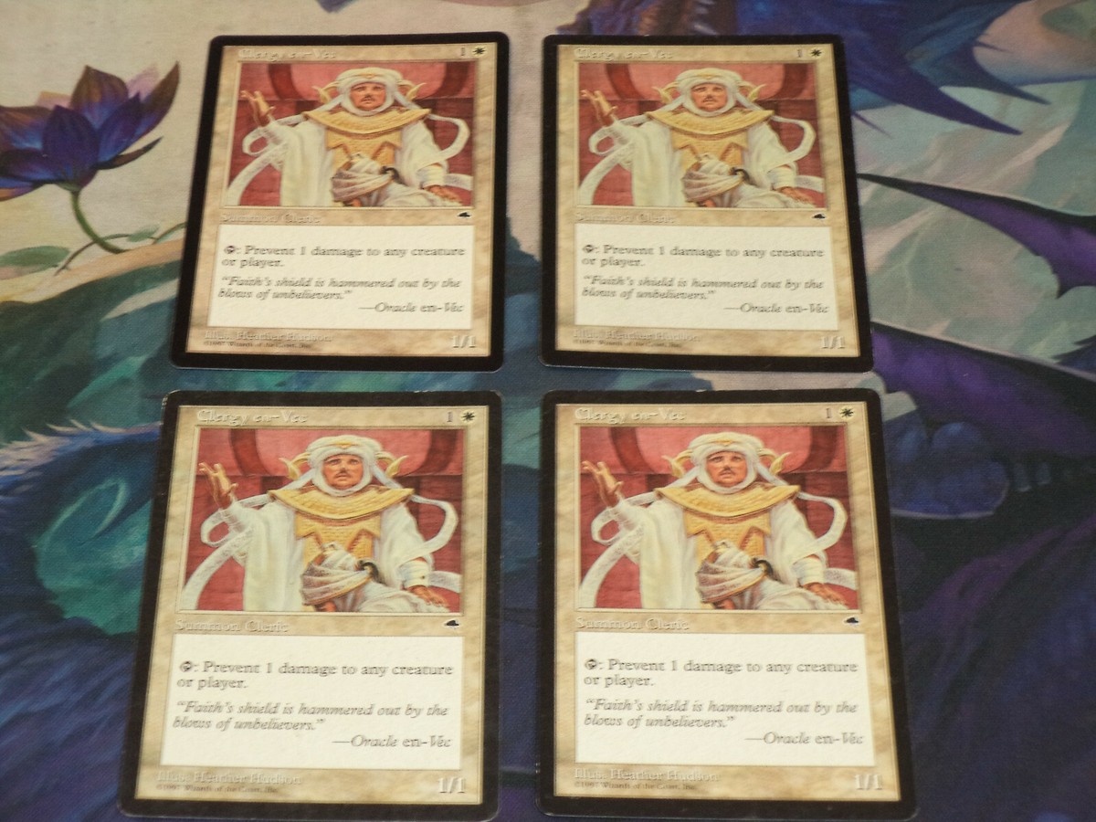MTG テンペスト　コンプリートセット 4x Playset MTG Magic the Gathering Complete Set of 4 x4