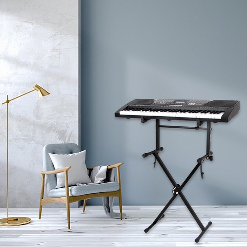 Universal Keyboard Stand Electric Organ Stand Rack (Black) Electronic ...
