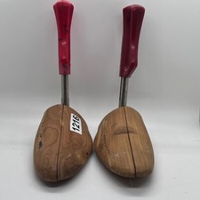 Vintage Travel Tree Shoe Keepers Stretchers Rochester Shoe Tree Co. Handover