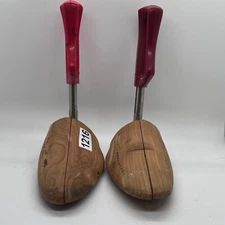 Vintage Travel Tree Shoe Keepers Stretchers Rochester Shoe Tree Co. Handover