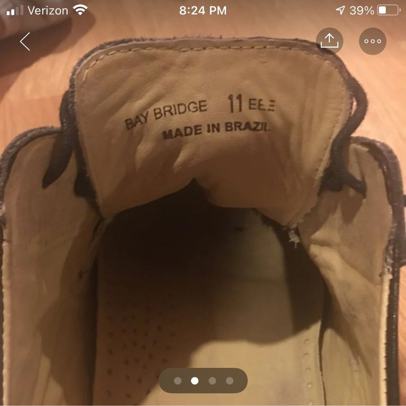 SAOLA Belvedere Studio Bay Bridge scarpe da uomo in pelle