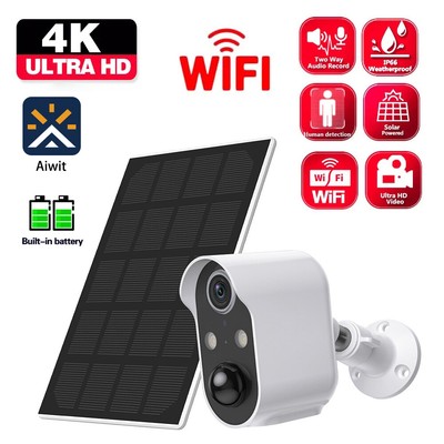 Solar Cameras WIFI/4G Outdoor Night Vision Wireless Security Camera  Surveillance