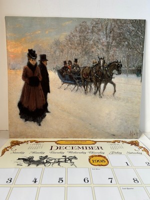 Alan Maley Past Impressions 1995 Calendar 14" by 12 1/4" | eBay