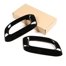 Schwarz Edelstahl Auspuffblenden Abdeckung passend Für GLC GLE GLS X253 W167 Schwarz Edelstahl Auspuffblenden Abdeckung passend Für GLC GLE GLS X253 W167