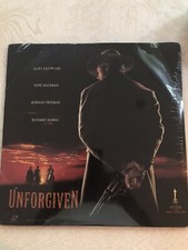 UNFORGIVEN LaserDisc  1993 Anamorphic Squeezed Widescreen Sealed