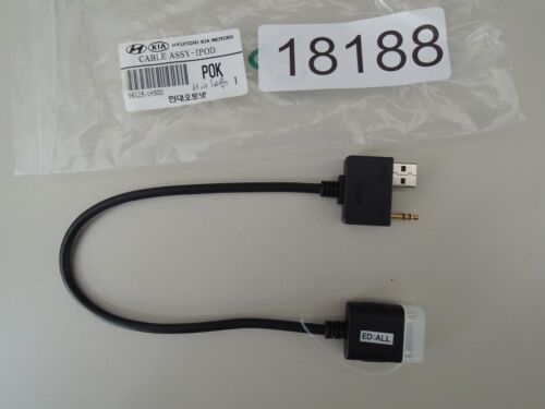 Original Kabel Kia Hyundai iPod AUX USB 961251H500 96125-1H500 Cable ASSY-IPOD - Afbeelding 1 van 5