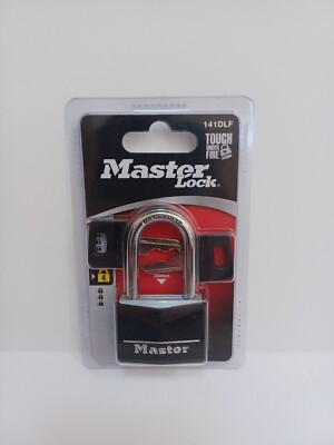 NEW Master Lock Size 4 Keyed Lock 141DLF for Sheds, Gates and Storage Lockers