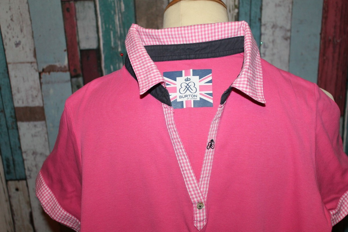 HAUT POLO FEMME °°° BURTON OF LONDON °°° TAILLE M