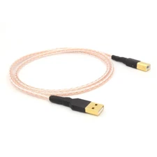 High-end USB Audio Cable with USB A to B Plug Interconnect Wire Digital cable