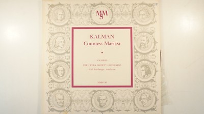 Kalman Countess Mariza Carl Bamberger MMS-136 LP78