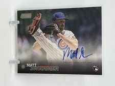 2023 Topps Stadium Club Matt Swarmer Rookie On Card Auto SCBA-MS Chicago Cubs