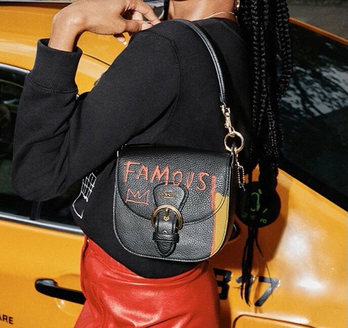COACH X Jean Michel Basquiat Kleo 