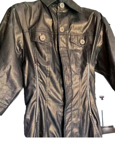 Mono Diesel Metallica Bronce BNWT ✨️ rr€2500 Muy Raro Agotado De Colección - Imagen 20 de 22