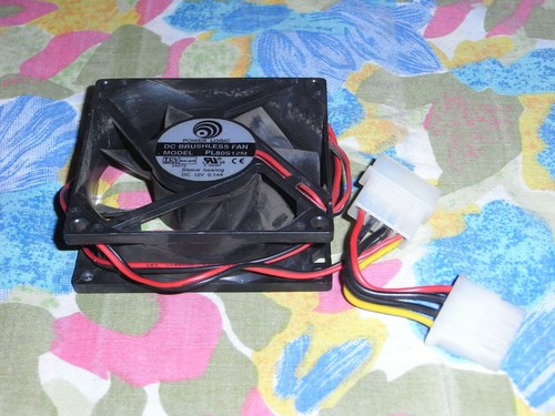 Power Logic PL80S12M Kühler Lüfter 80x80 mm 12V 0,12A FAN PC Computer Cooler -