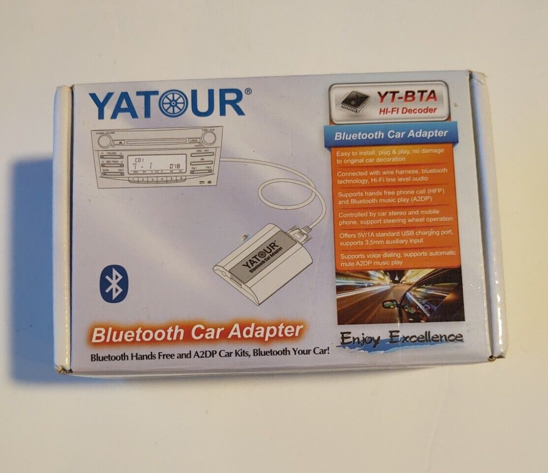 Yatour Bluetooth Car Adapter YT-BTA BEK