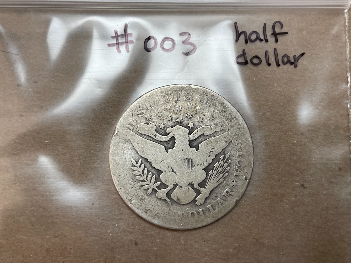 Barber half dollar 90% silver | eBay