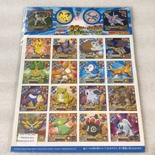Pokemon Japanese 2009 Ensky Amada Seal Sticker Special Sheet 6 - Sealed - 2277