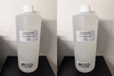 DYE SUBLIMATION CLEANING SOLUTION FOR ROLAND MUTOH MIMAKI AND EPSON (2,000 ml)