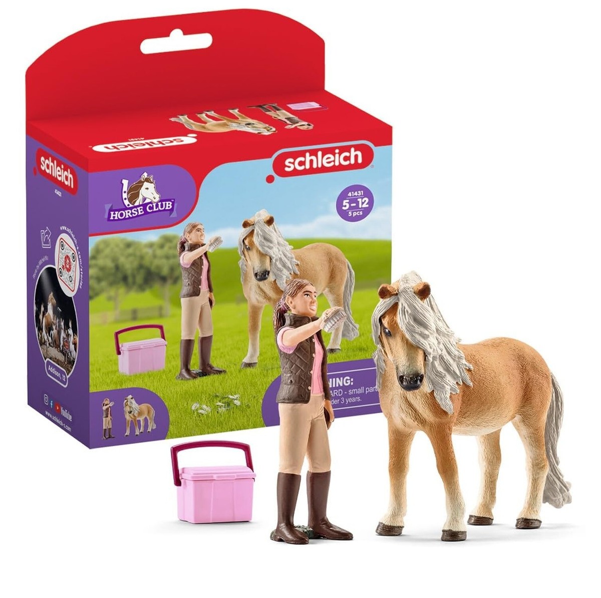 Schleich Horse Club Sofia's Fashion Creation Playset – Andalusian Horse Toy With Accessories - View #4