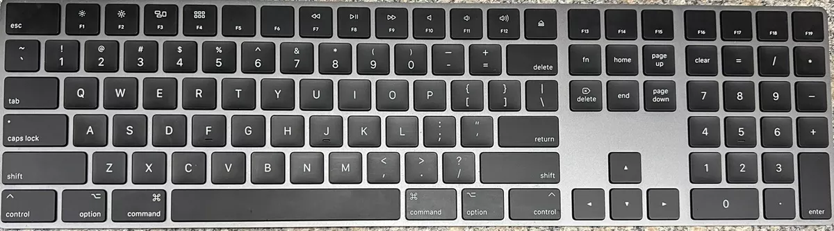 Apple Magic Keyboard with Numeric Keypad US English Space Gray (MRMH2LL/A)  - US